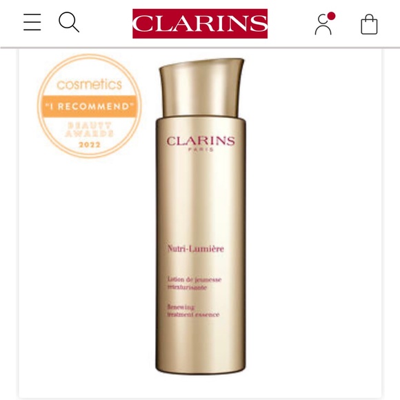 Clarins Nutri Lumiere Renewing Treatment Essence 20ml - Picture 3 of 4